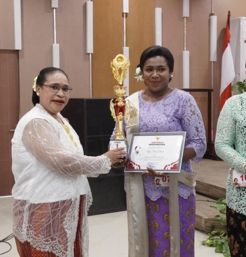 Petronela Krenak S Sos  Semangat Hari Kartini Menjadi Energi Positif  Bagi Perempuan Sorong Selatan