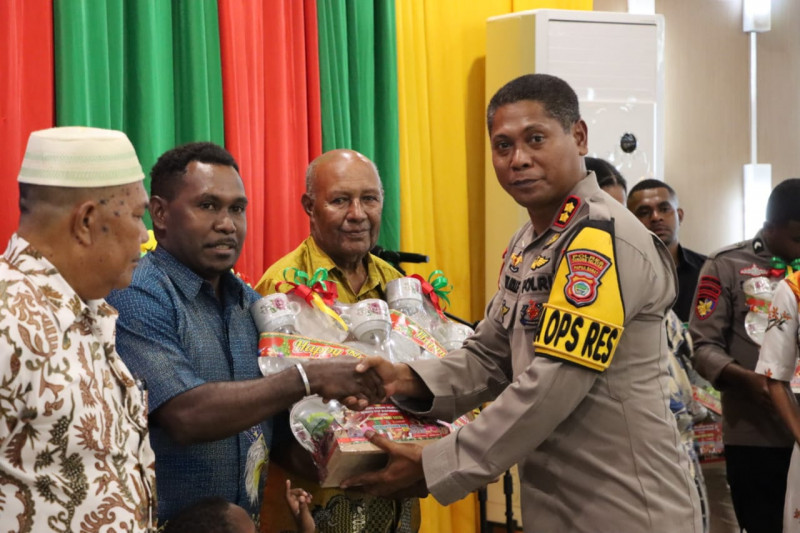 Polres Sorong Selatan Gelar Perayaan Natal Oikumene 2024 Dengan Khidmat