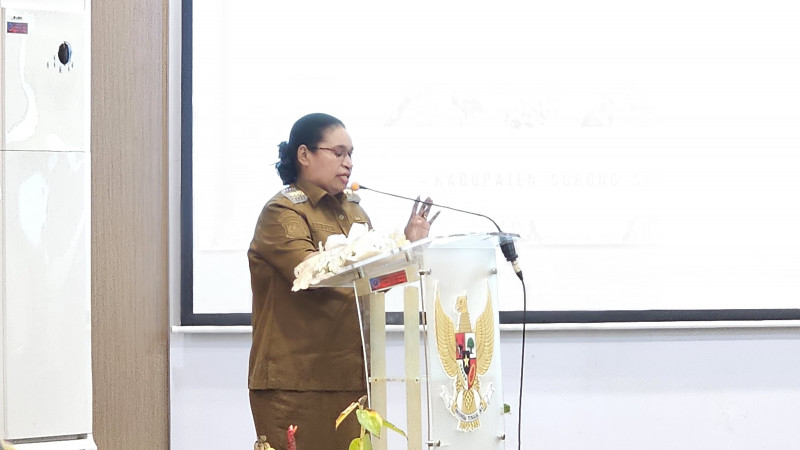 Bupati Sorong Selatan Membuka MUSRENBANG RKPD Kabupaten Sorong Selatan Tahun 2025.