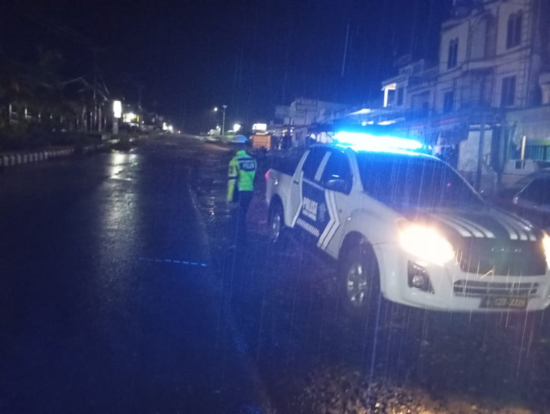 Ciptakan Rasa Aman Di Bulan Ramadhan, Sat Lantas Polres Sorong Selatan Terus Tingkatkan Blue Light Patrol