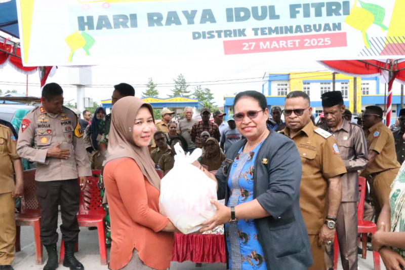 Forkopimda Sorong Selatan Gelar Sidak Bapokting dan Pasar Murah Jelang Hari Raya Idul Fitri 1446 H, Di Wilayah Distrik Teminabuan