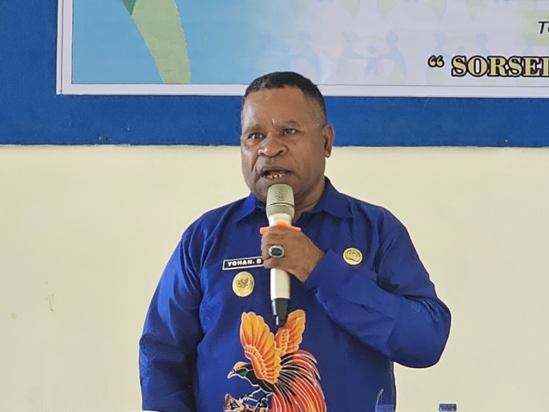 Wakil Bupati Sorong Selatan Buka Kegiatan Penyediaan Layanan Peningkatan Kualitas Hidup Anak