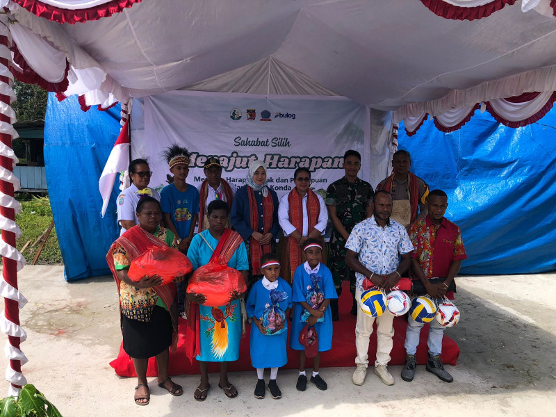 Kodim 1807 Sorong Selatan Luncurkan Program KB Kesehatan Kolaborasi Dengan Yayasan Sahabat Silih