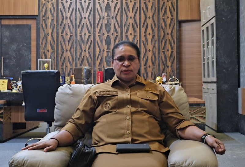 Petronela Krenak S.Sos :  Program GPM Sangat Membantu Warga Akan Kebutuhan Beras Dengan Harga Terjangkau.