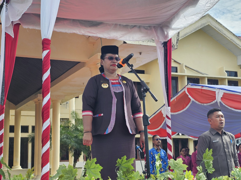 Peringati Harkitnas Bupati Sorong Selatan Nyatakan Siap Membangun Masa Depan Yang  Maju, Dan Berpihak Pada Rakyat.