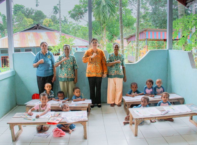 Pemkab Sorong Selatan Siap Bangun Gedung 2 Lantai PAUD Ruth Sayolo.