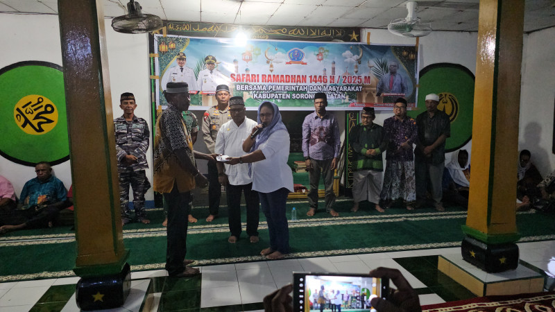 Forkopimda Sorong Selatan Gelar Safari Ramadhan 1446 H Di Distrik Kokoda
